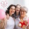 500 Pcs Happy Mother's Day Stickers - 1.5" Colorful Floral Labels on a Roll - Self-Adhesive, Residue-Free Decorative Seals for Gifts, Bakery, and Crafts